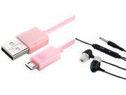 Insten Pink Chargers Cables