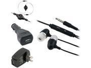 Insten Black Chargers Cables