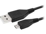 Insten 1856743 Black Micro USB [2 in 1] Cable For Samsung Galaxy Tab 4 7.0 8.0 10.1