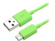 Insten 1856738 Green Micro USB [2 in 1] Cable For Samsung Galaxy Tab 4 7.0 8.0 10.1