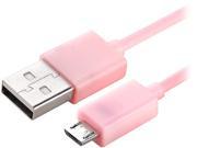Insten 1856736 Pink Micro USB [2 in 1] Cable For Samsung Galaxy Tab 4 7.0 8.0 10.1