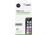 BELKIN TrueClear Transparent Screen Protector for iPhone 6 3 Pack F8W526bt3