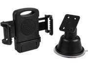 Insten Black Car Suction Cup Mount Phone Holder for Samsung Galaxy Note 4 and More 1957882