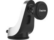 Insten Black Silver Universal Magnetic Car Phone Holder with Suction Cup 2208767