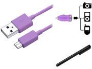 Insten Purple Chargers Cables