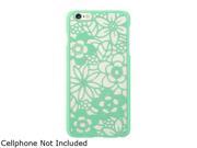 Luxmo Apple iPhone 6 Plus Crystal Case Flower Teal 