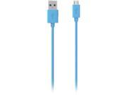 BELKIN F2CU012bt04 BLU Blue Micro USB to USB ChargeSync Cable
