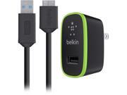 Belkin Home Charger with USB 3.0 Micro-B Cable (10 Watt/2.1 Amp) Belkin Home Charger with USB 3.0 Micro-B Cable (10 Watt/2.1 Amp)