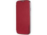 ANYMODE Red Folio Hard Cover For Samsung Galaxy S4 BRFH000NRD
