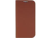 ANYMODE Brown Diary Case Saffiano For Samsung Galaxy S4 BRDC000NBR
