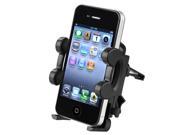 Insten Black Car Air Vent Phone Holder Cradle For iPhone 5 772031
