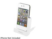 Macally LDOCK White Foldable Charging Stand For iPhone 4S 4