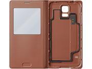 Samsung Rose Gold Galaxy S 5 S-view Flip Cover Ef-cg900bfesta
