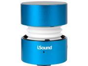 i.Sound ISOUND 5315 Blue Fire Waves Rechargeable Portable Bluetooth Speaker Speakerphone