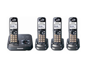 Panasonic KX-TG9344T 1.9 GHz Digital DECT 6.0 4X Handsets Expandable Phone System