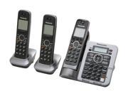 Panasonic KX-TG7643M 1.9 GHz Digital DECT 6.0 Link to Cell via Bluetooth Cordless Phone with Integrated Answering Machine and 3 Handsets