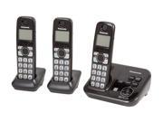 Panasonic KX-TG4733B 1.9 GHz Digital DECT 6.0 3X Handsets Cordless Phones