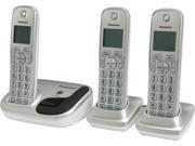 Expandable Digital Cordless Phone with 3 Handsets