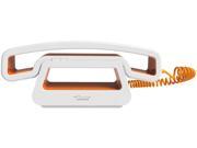 Swissvoice CH01 OR Corded Handset with Base Station in White Orange