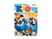 Rio Wii Game ESRB Rating: E for Everyone 10  Genre: Action Adventure Features: From the makers of the hit ICE AGE series comes RIO, a 3D comedy adventure about Blu, a rare domesticated bird who travels to the exotic land of Rio