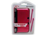 Hyperkin 3DS XL Aluminum Shell with 2 Stylus Pens Pink