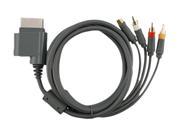 INSTEN 6ft Gray AV Composite and S Video Cable for Microsoft Xbox 360 Xbox 360 Slim