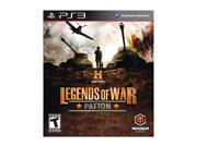 History Legends of War: Patton Playstation3 Game ESRB Rating: T - Teen Genre: Strategy Features: Assume the role of General Patton, commanding the Third U.S