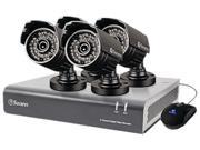 Swann SWDVK 844004A US 8 Channel 8 Channel DVR with 4 Security Cameras at 720TVL