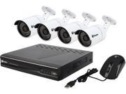 Swann SWNVK 873004 US 8 Channel 8 Channel 3MP Network Video Recorder 4 x NHD 815 3MP Cameras