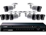 Lorex LHV10162TC8 16 Channel 8 Bullet Cameras w 1TB 1080p HD HDD DVR Security System