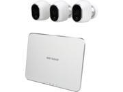 NETGEAR Arlo Smart Home Security Camera System 3 HD 100% Wire Free Indoor Outdoor Cameras with Night Vision VMS3330 100NAS