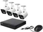 Zmodo ZP KE1H04 S 4 Channel 4 Channel All in One sPoE NVR HD Security System