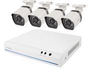 Zmodo ZM SS78D9D8 4S 1TB 8 Channel 720p NVR system with 4 HD IP Cameras 1TB HDD