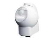 Maxsa 40231 Motion Activated LED Outdoor Light white