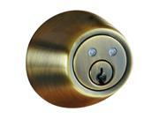 Morning Industry RF 01AQ Antique Brass Remote Control Electronic Deadbolt