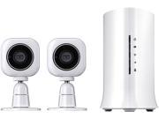 Home8 Mini Cube HD Camera 2 Pack 720p HD Security Camera with Motion Detection Night Vision and 2 Way Audio