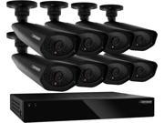 Defender Pro Connected 21111 8CH H.264 1 TB Smart Security DVR with 8 Ultra Hi res Outdoor Surveillance Cameras and Smart Phone Compatibility