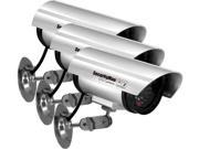 SecurityMan SM 3601S 3PK Dummy Indoor Camera with Flashing LED 3 Pack