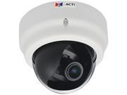 ACTi D62A 2MP Indoor Dome with SLLS Vari focal lens