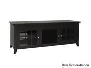TECH CRAFT CRE60B Up to 65 Black 60 Wide Flat Panel Credenza