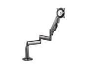 Chief KCB110B Height-Adjustable Triple Swing Arm Desk TV Mount