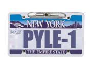 PYLE License Plate Rear View Backup Camera Zinc Metal Chrome