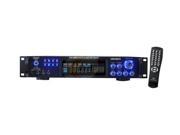 PylePro P2001AT 2 000 Watt Hybrid Hybrid Home Stereo Receiver Amplifier with AM FM Tuner Audio Inputs Outputs