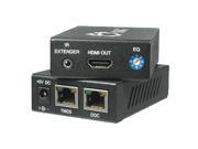 SIIG HDMI Extender over 2 CAT5e with IR CE HM0052 S1