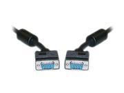 SIIG CB VG0311 S1 15 ft. SVGA HD15 M M Shielded Video Cable with Ferrite
