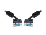 SIIG CB VG0711 S1 75 ft. SVGA HD15 M M Shielded Video Cable with Ferrite