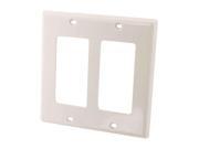 C2G 03728 Decorative Two Cutout Double Gang Walls