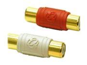 Cables To Go 29513 2 Piece RCA Dual Channel Audio Coupler