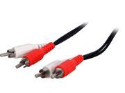 Cables To Go 40465 12 ft. Value Series RCA Stereo Audio Cable