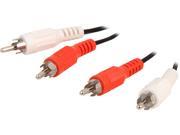 Cables To Go 40466 25 ft. Value Series RCA Stereo Audio Cable